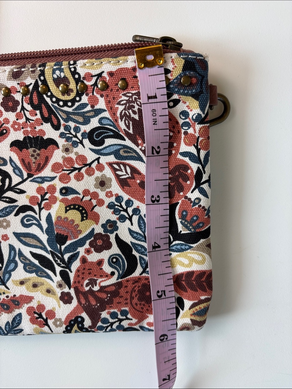 Sakroots Brown Floral Multi-Pouch Crossbody Set - Picture 9 of 10